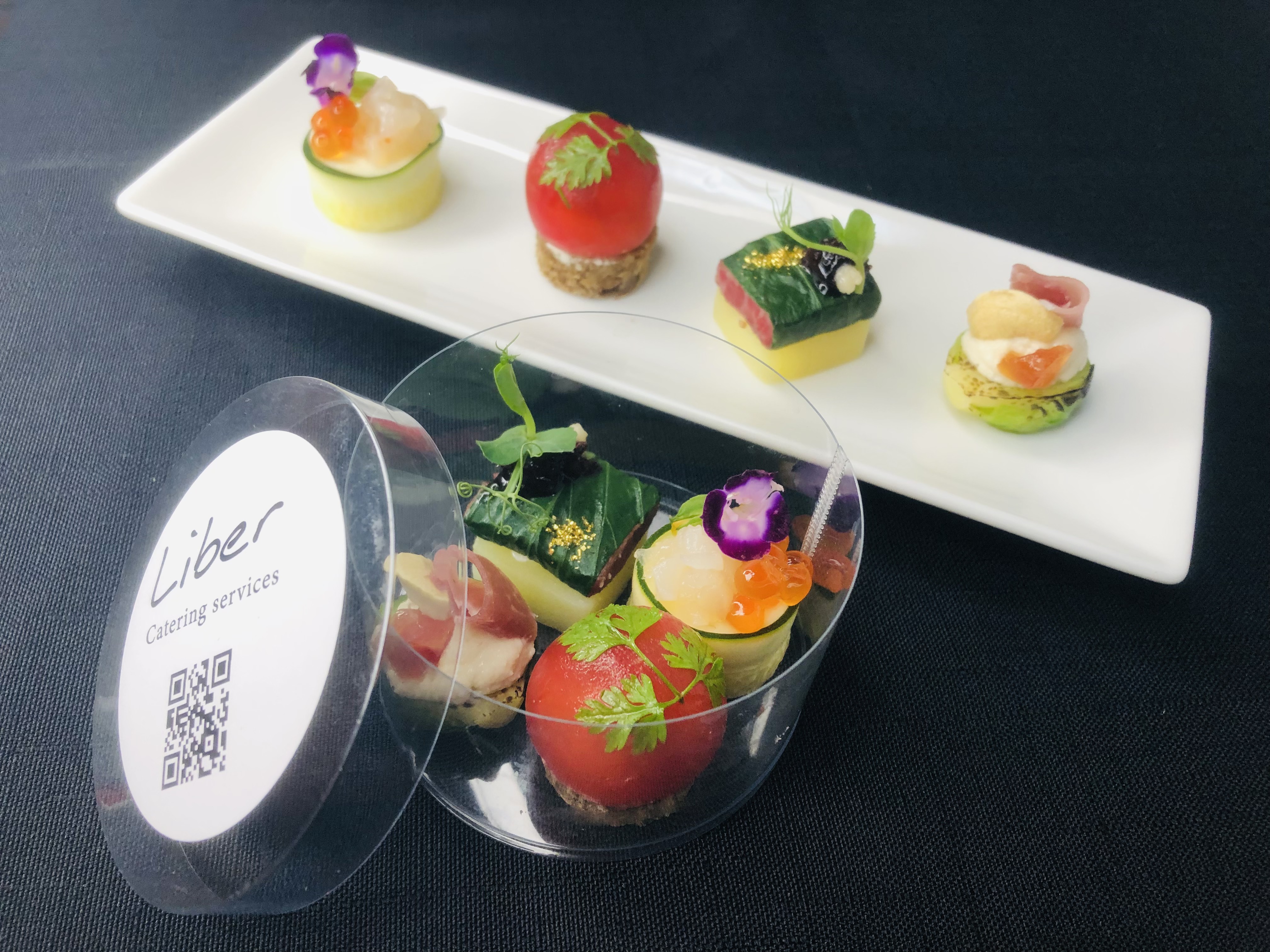 リベルのデリバリー用フィンガーフードの画像