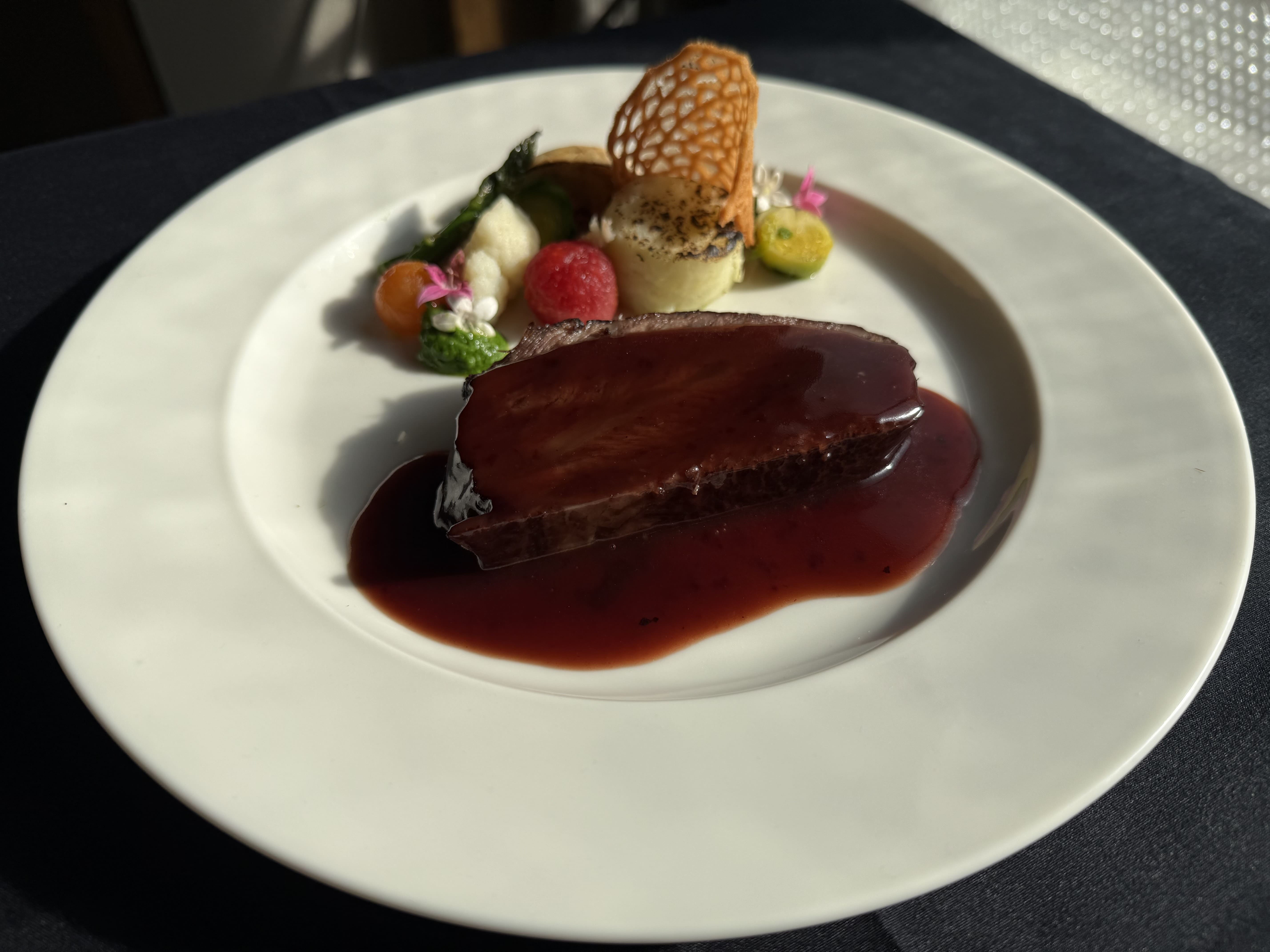 リベルのコース料理の画像